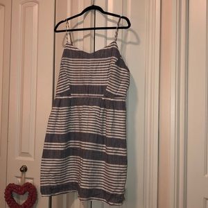 Blue & White old navy sun dress- XL- Never worn